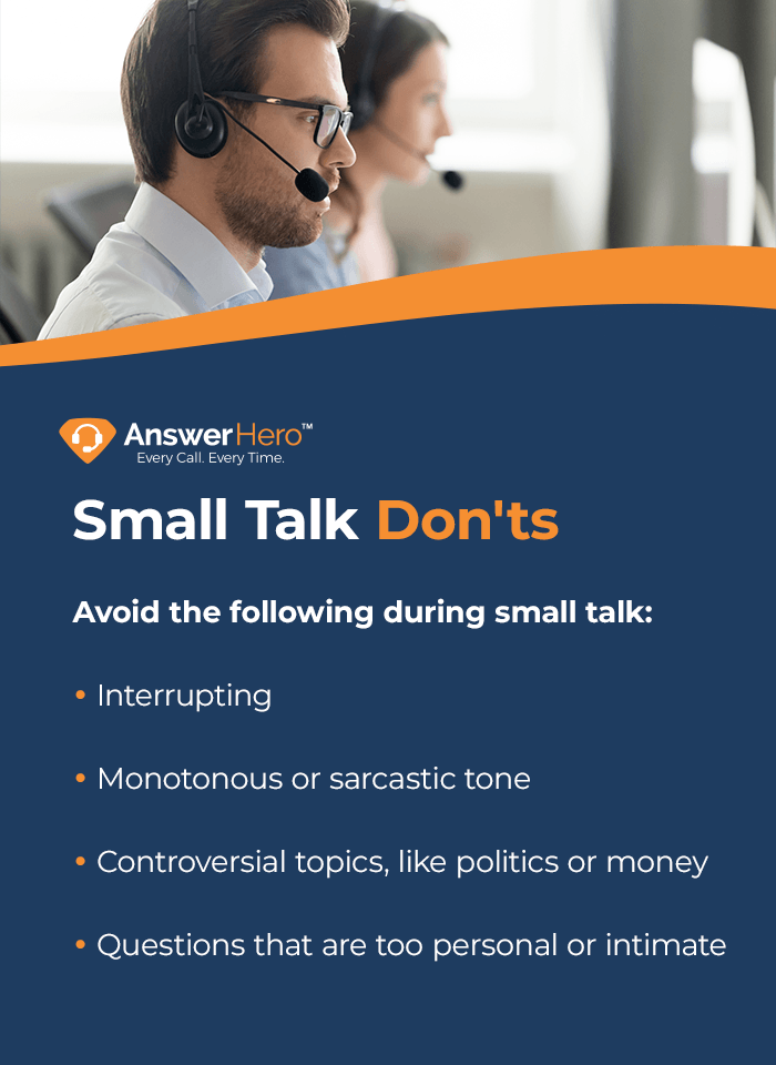 Small Talk Dos and Donts