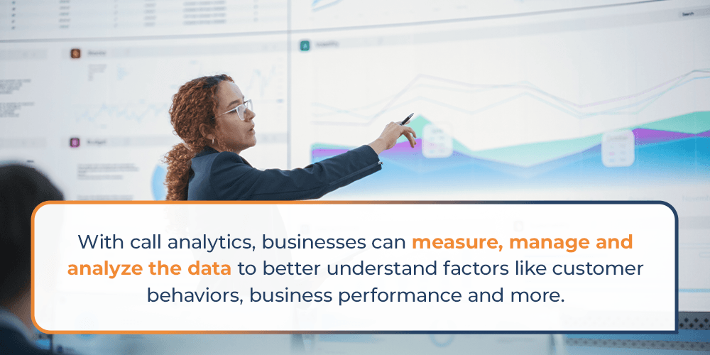 Measure, manage and analyze the data