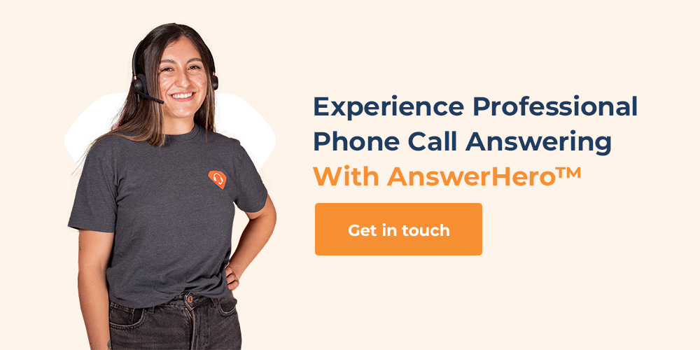 Experience Professional Phone Call Answering