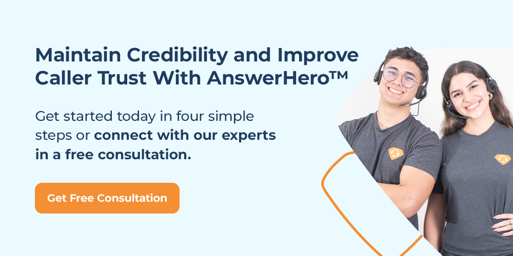 Maintain Credibility and Improve Caller Trust