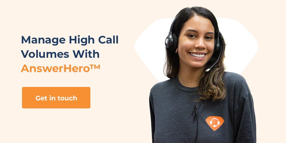 Manage High Call Volumes With AnswerHero